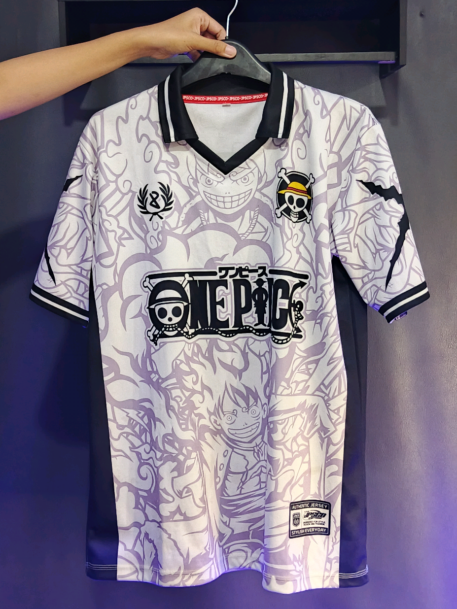 JERSEY OP Vintage Retro Full Printing Sublimasi Kerah V-Neck Series Anime One piece Gear 5 Sport untuk pembelian bisa cek di keranjang kuning bawah😎 #jersey  #jerseyoversize  #jerseyvintage  #jerseyunisex  #jerseykekinian 