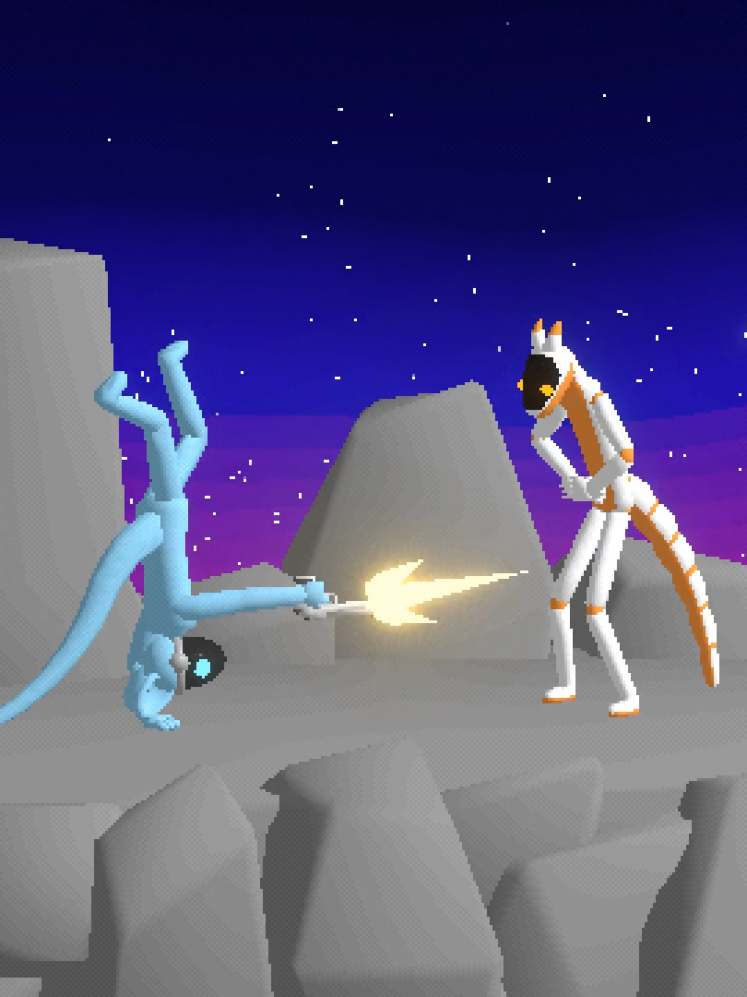 Toaster Fighter --- Someone asked if they could put toaster in a fighting game so I thought it would be funny to animate smthn like this #protogen #furry #animation #humor #3d #lowpoly