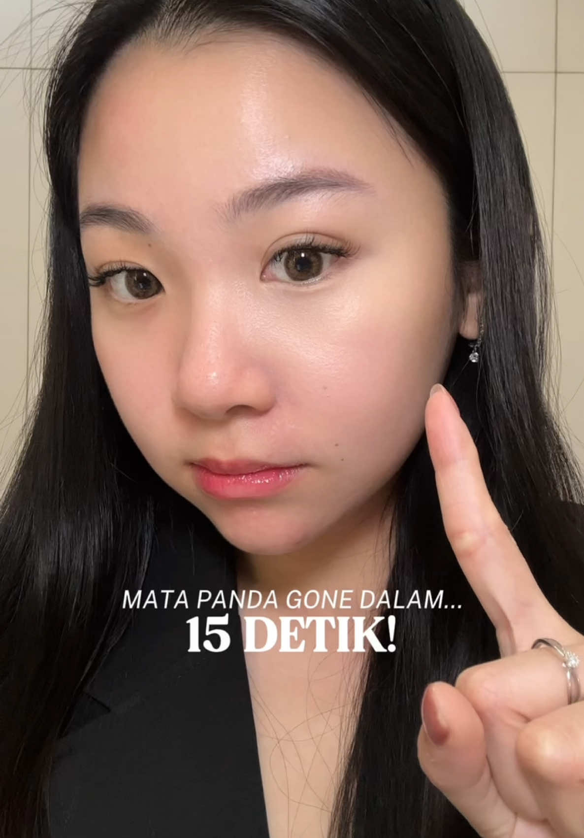 no more drama mata panda kalau lg kecapean🙏🏻 semua bisa dicoverr! #URRACXofficial #makeuptutorial  @URRACX.BEAUTY 