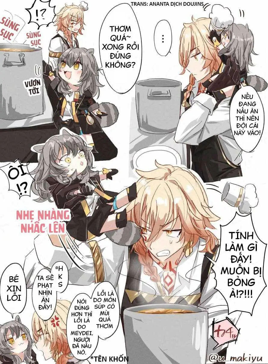 Xám cưng nhỏ cute thật ❤ Cre: Ananta Leaks  #stelle #mydei #hsr #HonkaiStarRail 