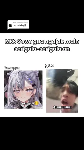 Membalas @acilpa1 nih versi Zeta😋  #zeta #vtuber #maroon #jokes #fyp #auuu #hololive 
