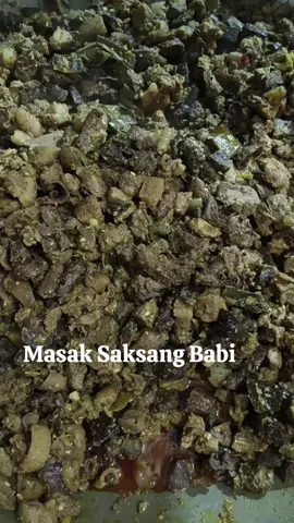 Saksang babi @Kedai C_LenK  #saksang #saksangbabi #masakanbabi #kulinertiktok #kulinerbabi #tiktokfood 