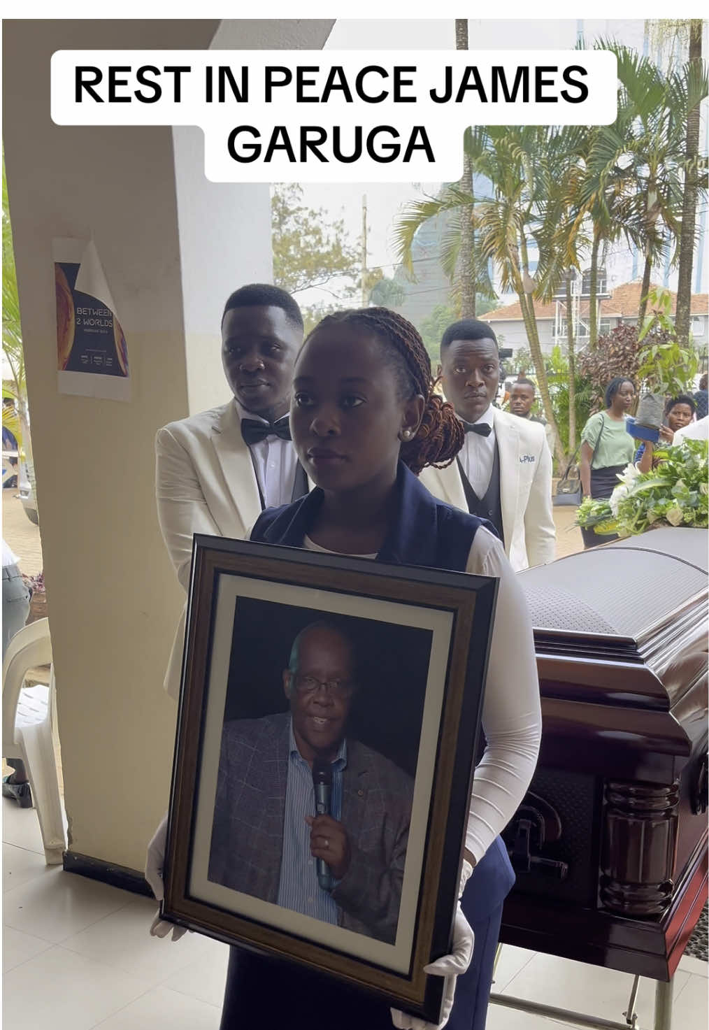 The body of the Late James Garuga Musinguzi arriving at All Saints Cathedral Nakasero for the funeral service. May His Soul Rest In Peace. #CapCut #fypシ゚ #vira #fyp #tiktok #uganda 