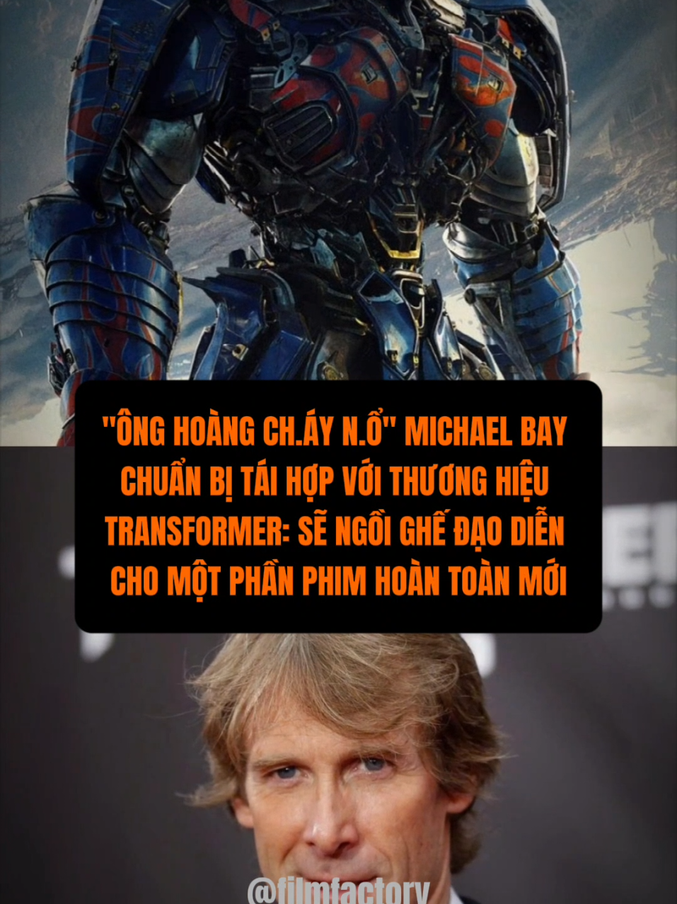 Bayverse chuẩn bị quay trở lại rồi đây #tiktoksoiphim #tiktokgiaitri #tiktoknews #clnews #clmedia #celebnetwork #filmfactory #transformers #michaelbay 