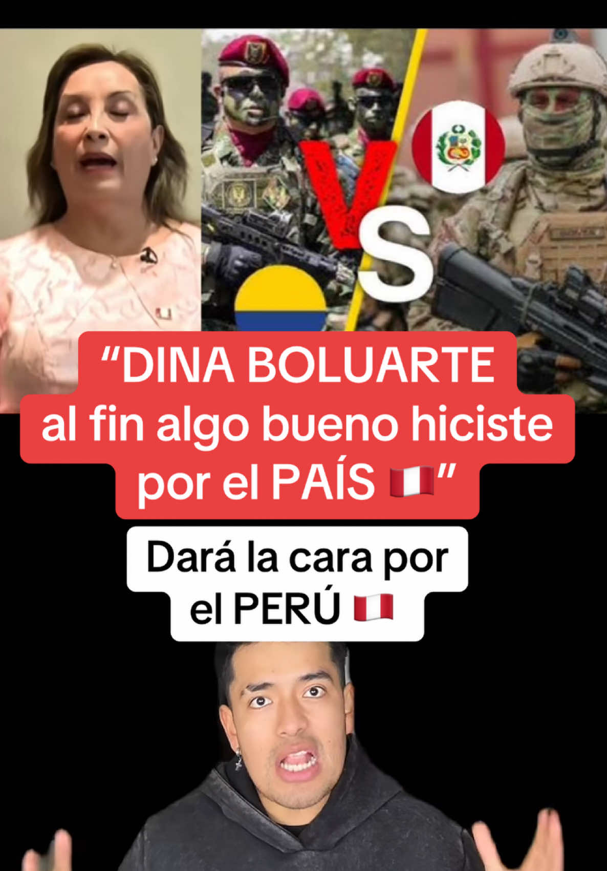 Dina Boluarte da su comunicado sobre Santa Rosa de Loretoy habla calmada 😱😱😱😱 #dinaboluarte #boluarte #colombia #peru🇵🇪 #santarosadeloreto #noticiasperu #comunicado #congresodelperu #politicaperuana #guerra #fyp 