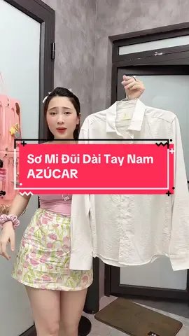 Sơ Mi Đũi Dài Tay Nam AZÚCAR #xuhuong #cohuyentaphoa 