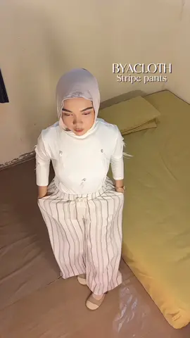 ByAcloth wrna pure line pulm cepet habiss stoknyaa buruaan cekout🛍️ #fyppppppppppppppppppppppp #affiliatetiktok #fyp #stripepants #lewatberandafyp 