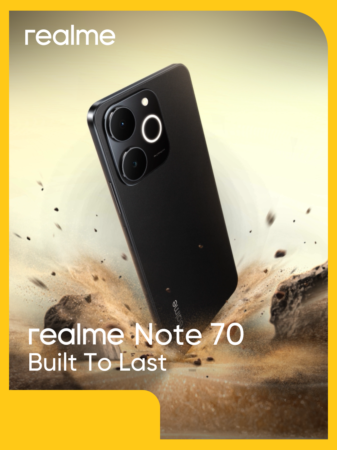 Ready for anything, the all-new #realmeNote70 is #BuiltToLast, water-resistant and keeps up with you all day long! Launching this coming August 14, exclusively online. Catch it on Tiktok Shop!