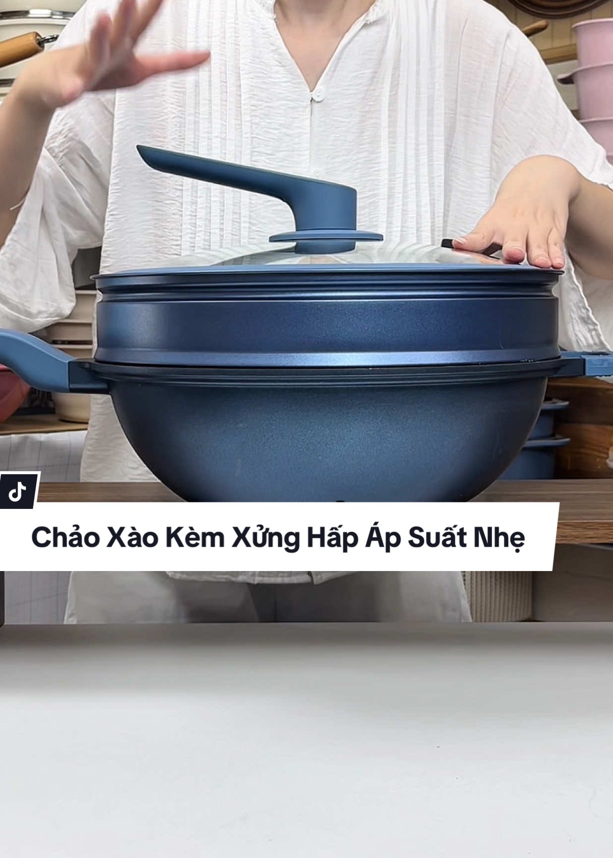Chảo Xào Sâu Lòng Chống Dính Kèm Xửng Hấp, Nồi Chảo Áp Suất Thấp Ecowin #thuplastic #tmgr #chaochongdinh #xunghap #ecowin 