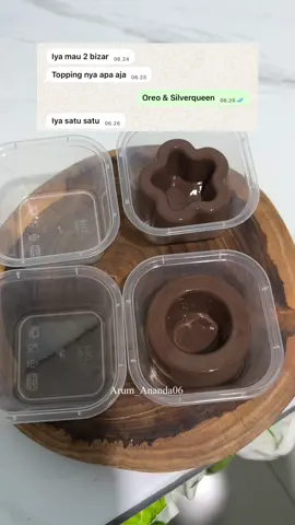 #pudingcoklat #puding #pudingsilverqueen #thinwall #cetakanpuding 