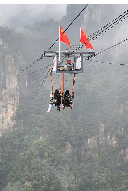 【Heart-Pumping Adventure】 Wenzhou's Devil Swing Will Leave You Breathless! 😱💥   Who’s brave enough to try this insane swing in Wenzhou? 🇨🇳 Tag your daredevil friend and see if they can handle it! #AdrenalineRush  #WenzhouAdventures #WenzhouDevilSwing #ExtremeAdventure #ThrillSeekers       