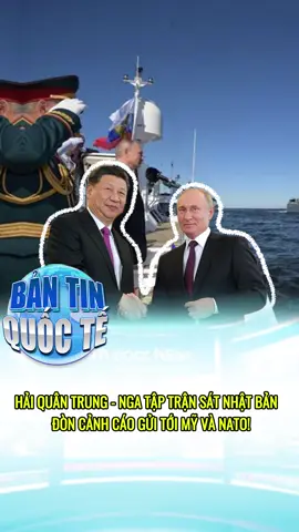 Hải quân Trung - Nga tập trận sát Nhật Bản #VTV #ThoiSu #VTVcab #TinNhanh #TinMoiNhat #TinTucVOV #ThoiSu24h   