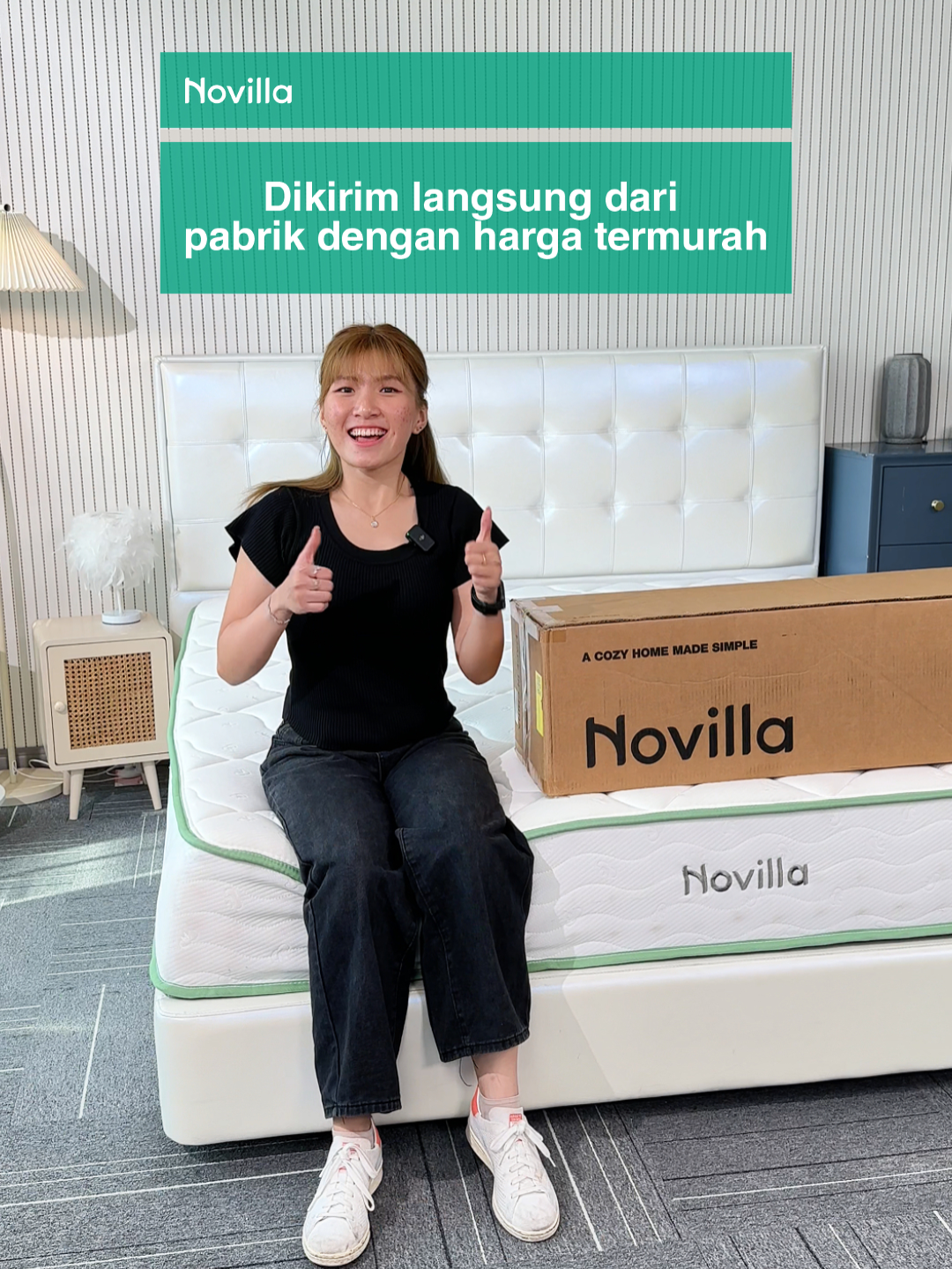 Kasur Novilla MetaDream： Berpindah posisi diam tanpa gangguan, para penghobi malam tidak perlu khawatir menggangu pasangan lagi! Harga turun drastis, segera beli dan simpan!#novilla #kasurnovilla #novillaindonesia #novillametedream #recommendations #coolnest #coolingnovilla