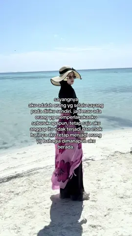 akhirnya aku keluar dr zona mikirin omongan org, selama aku ga nyakitin org lain santui aja ga si🥂