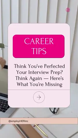 Think you’ve nailed your interview prep? You’ve done the research, you’ve crafted your answers, and your outfit is on point. But here’s the truth: there’s more to it than just knowing your responses. If you’re missing these key elements, you’re leaving opportunities on the table. First, let’s talk body language. 55% of communication is non-verbal. A firm handshake, good posture, and steady eye contact show confidence and engagement. If you’re not mindful of these details, you could be sending the wrong signals without even realizing it. Now, consider company culture. Many candidates focus on the job description, but how well do you know the company’s values? Are they collaborative or more hierarchical? Do they value innovation or tradition? Understanding this allows you to tailor your responses to fit their expectations. Another overlooked aspect is asking smart questions. Rather than asking, “What’s the next step?” show your curiosity and initiative. Ask about the company’s biggest challenges or long-term goals. This signals that you’re thinking about how you can contribute, not just what’s in it for you. Your digital presence is another critical factor. Employers will Google you, and what they find can influence their decision. Make sure your LinkedIn aligns with your professional persona, and clean up any social media that doesn’t reflect the image you want to project. Lastly, let’s talk problem-solving. Interviewers want to see that you can handle challenges, not just talk about successes. Show them your ability to adapt and think critically in difficult situations. It’s what sets leaders apart from followers. At employHER, we know the little things matter. The interview process is no longer just about answering questions. It’s about demonstrating your value, adaptability, and cultural fit. Ready to level up your prep? We’ve got your back. . . . . . . . . #jobsearch #interviewtips #careergrowth #jobpreparation #employHER