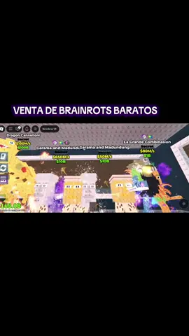 VENTA DE BRAINROTS BARATOS #robaunbrainrotroblox #brainrot #roblox 