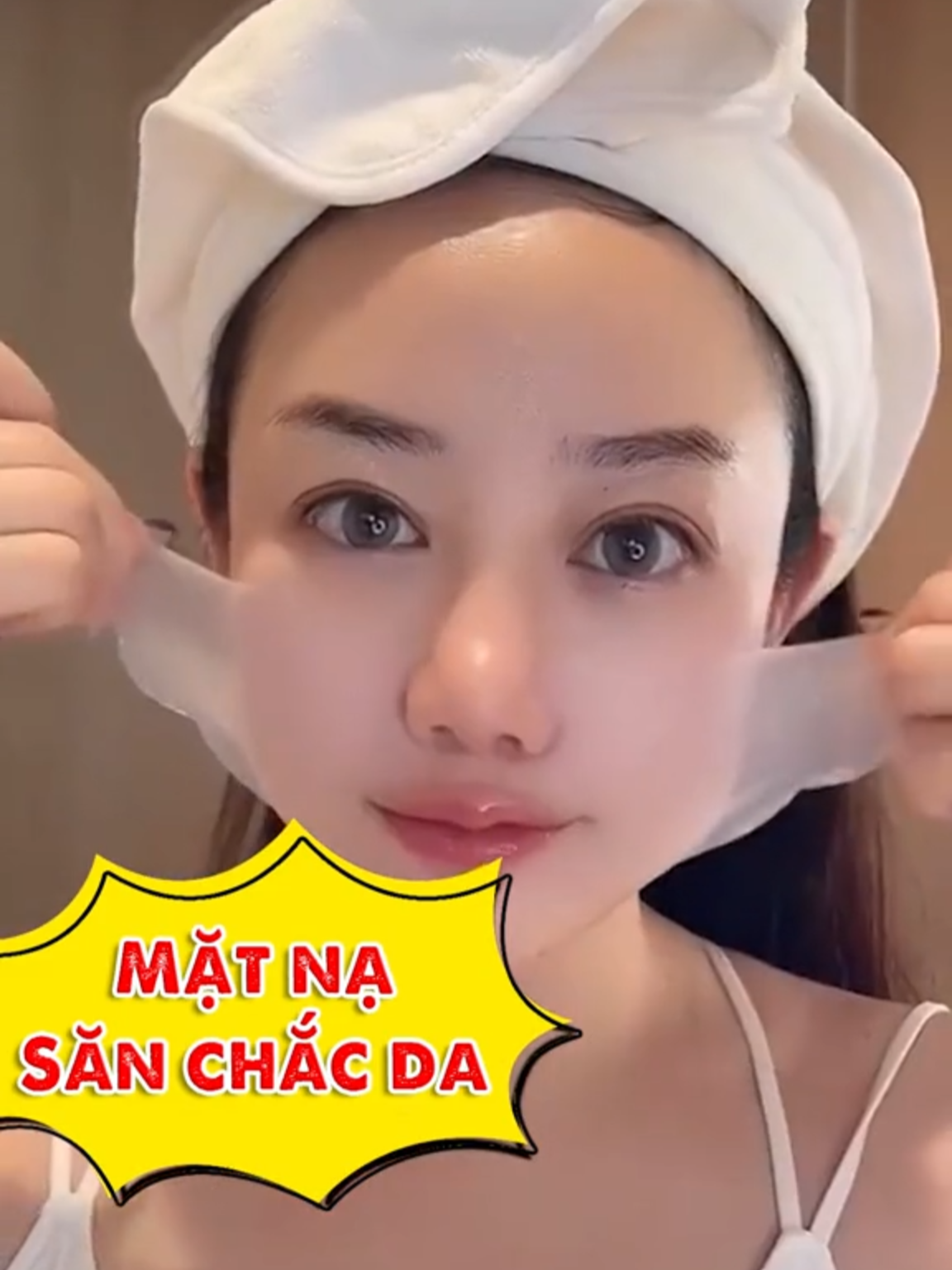 Mặt nạ Hàn Quốc hỗ trợ da chảy xệ trẻ hóa làn da lấy lại tuổi xuân #matnaseomou #matnanangco