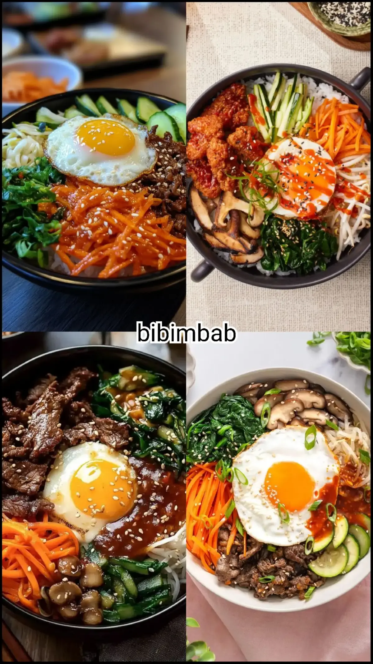 #bibimbap #kimchi #jajangmyeon #ramyeon #bulgogi #japchae #samgyeopsal #sundubujjigae #samgyetang #doenjangjjigae #galbitang #jjampong #gyeranmari #gyeranjjim #yukgaejang #seolleotang #budaejjigae #koreanfood #korean #koreanfoodie #koreanfoodlover #koreanfoodrecipe #aestheticfood #aesthetic #koreanstyle #cook #cooking #food #Foodie #foodtiktok #fypシ゚ #fyppppppppppppppppppppppp 