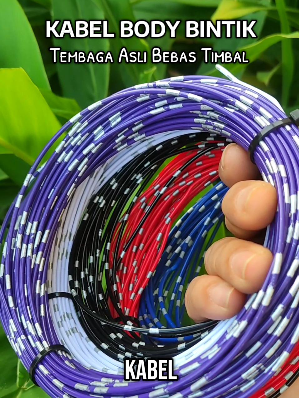 Kabel Bintik AVS Kabel Otomotif Body Mobil Motor Serabut Tembaga Asli #kabelbodybintik #kabel #cable #Kabelbintik #kabelbintik #KabelBintikSerabut #kabelbintikavs085mmx100m  #kabelotomotif #kabelbintikavsbody #kabelbintikavs #bosautomotive 