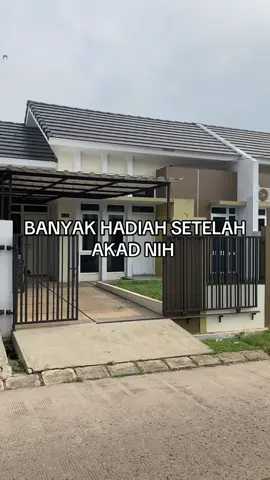 Bertabur hadiah selepas akad siapa yg mau #rumah #rumahtanpadp #rumahminimalis #rumahminimalismodern #rumahimpian #rumahbogor #rumahmurah #promomakanmerdeka 