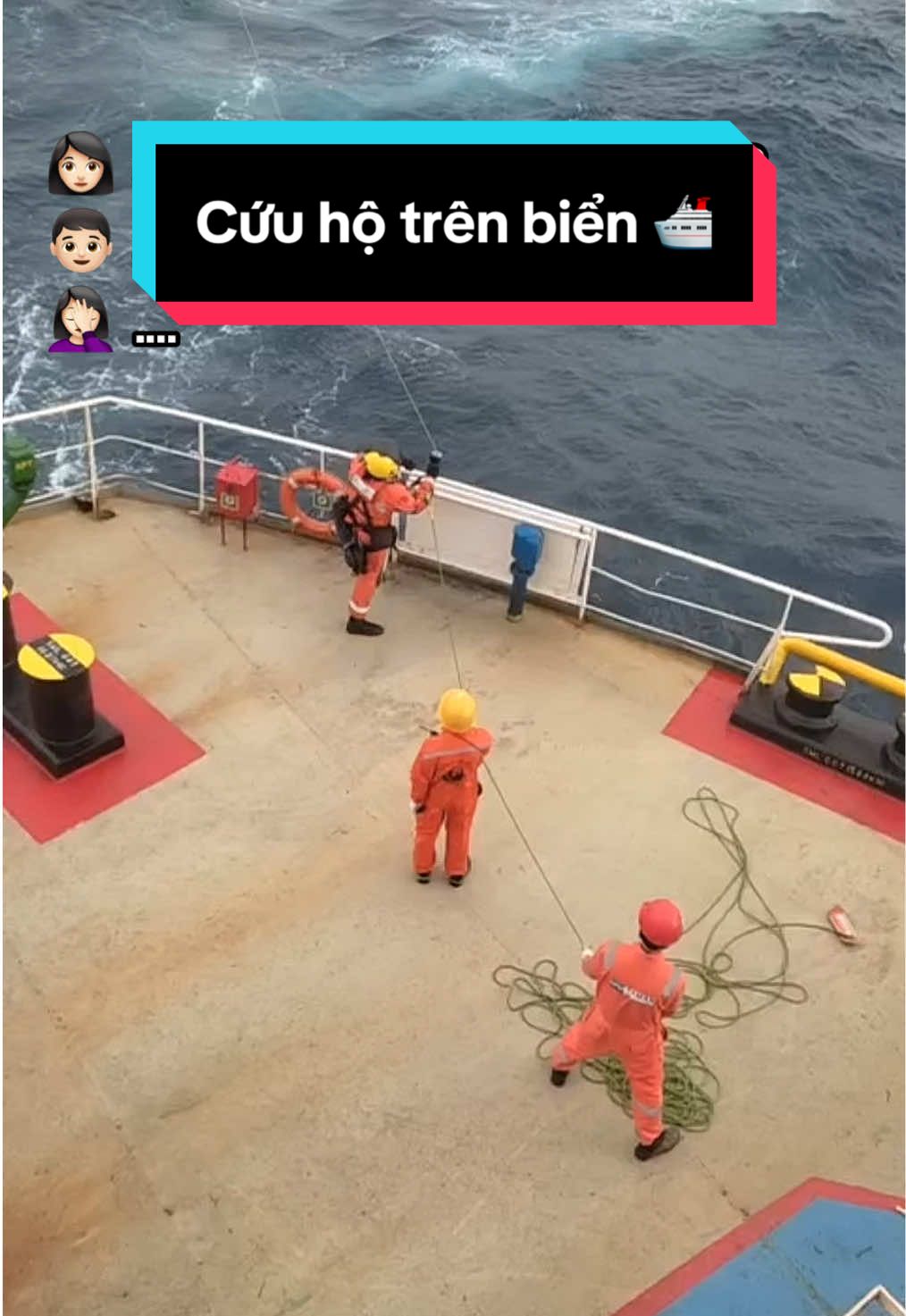 Anh em đi tàu đã gặp tình huống như này bao giờ chưa ạ? #crew #seafarer #thuyenvienvietnam #doublediamond 