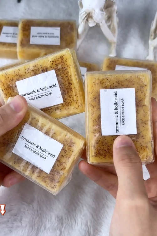 3pc Lemon Turmeric kojic acid soap is known to brighten the skin, possibly reduce dark spots and many other benefits foe the skin. posted #creatorsearchinsights #lemontumericsoap #kojicacidsoap #under10freeshipping #tiktokshopcreatorpicks #tiktokshop #fyp #fouryou 