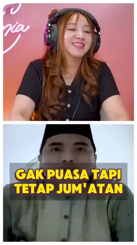 Ketika gak puasa tapi tetap Jum'atan tonton fullnya di YT channel MEISITA REACTION #meisitalomania #tiktok #puasa #jumat #reaction 