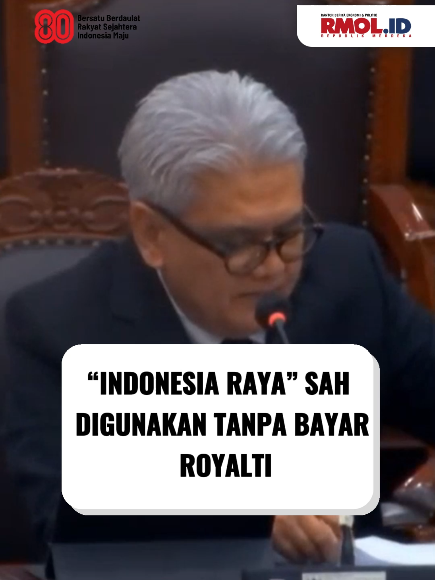 Lagu kebangsaan “Indonesia Raya” ikut dibahas dalam sidang uji materi UU Nomor 28 Tahun 2014 tentang Hak Cipta di Mahkamah Konstitusi, Kamis, 7 Agustus 2025. Saksi ahli, Profesor Ahmad Ramli, menyebut “Indonesia Raya” termasuk kategori penggunaan wajar (fair use) sehingga tidak wajib membayar royalti. Ia menegaskan, lagu kebangsaan justru harus disosialisasikan terus-menerus agar dikenal dan digunakan masyarakat luas. Naskah: Rosan Fikri Video Editor: Andre Rangga #rmol #republikmerdekaonline #royalty#lagu #kebangsaan #indonesia #indonesiaraya #mahkamahkonstitusi #hakcipta