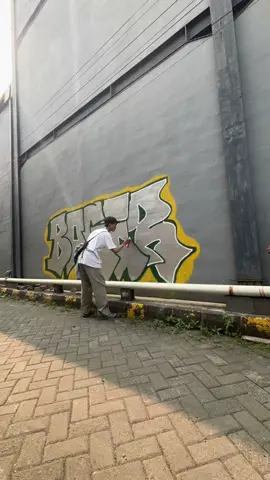 senja di pondok gede #fypage #graffiti 