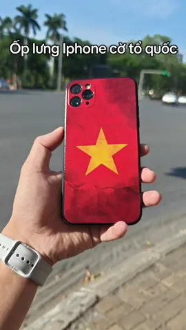 Ốp lưng Iphone cờ tổ quốc, cờ đỏ sao vàng mẫu hot mừng quốc khánh 2/9 #oplungiphone #oplungcodosaovang 