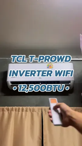 #CapCut ติดตั้งใหม่ TCLรุ่น T-PROWD  อินเวอร์เตอร์ 12,500BTU ✨ #แอร์แพร่ราคาถูก #ช่างแจ็คแพร่แอร์โฮม #แพร่แอร์โฮม #แอร์แพร่ #ช่างแอร์แพร่ 
