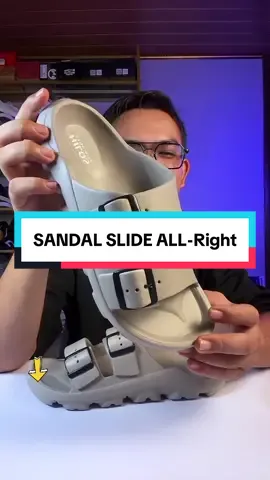 Sandal Slide All-Right Bahan Empuk Lentur Nyaman Dipakai #sandalempuk #sandalslipon #sandalnyaman 