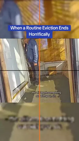 When a Routine Eviction Ends Horrifically #cops #copsoftiktok 