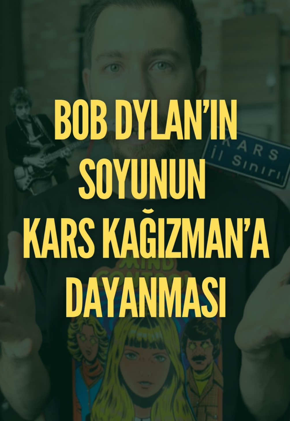 “Şu anda dünyada en ünlü Kağızmanlı Bob Dylan’dır” diyerek son noktayı koyan Kağızmanlılar, hemşehrileri Bob Dylan’ı Kağızman’a davet etmek için bir mektup yazmaya bile hazırlanmıştı. #BobDylan #Kars #Kağızman
