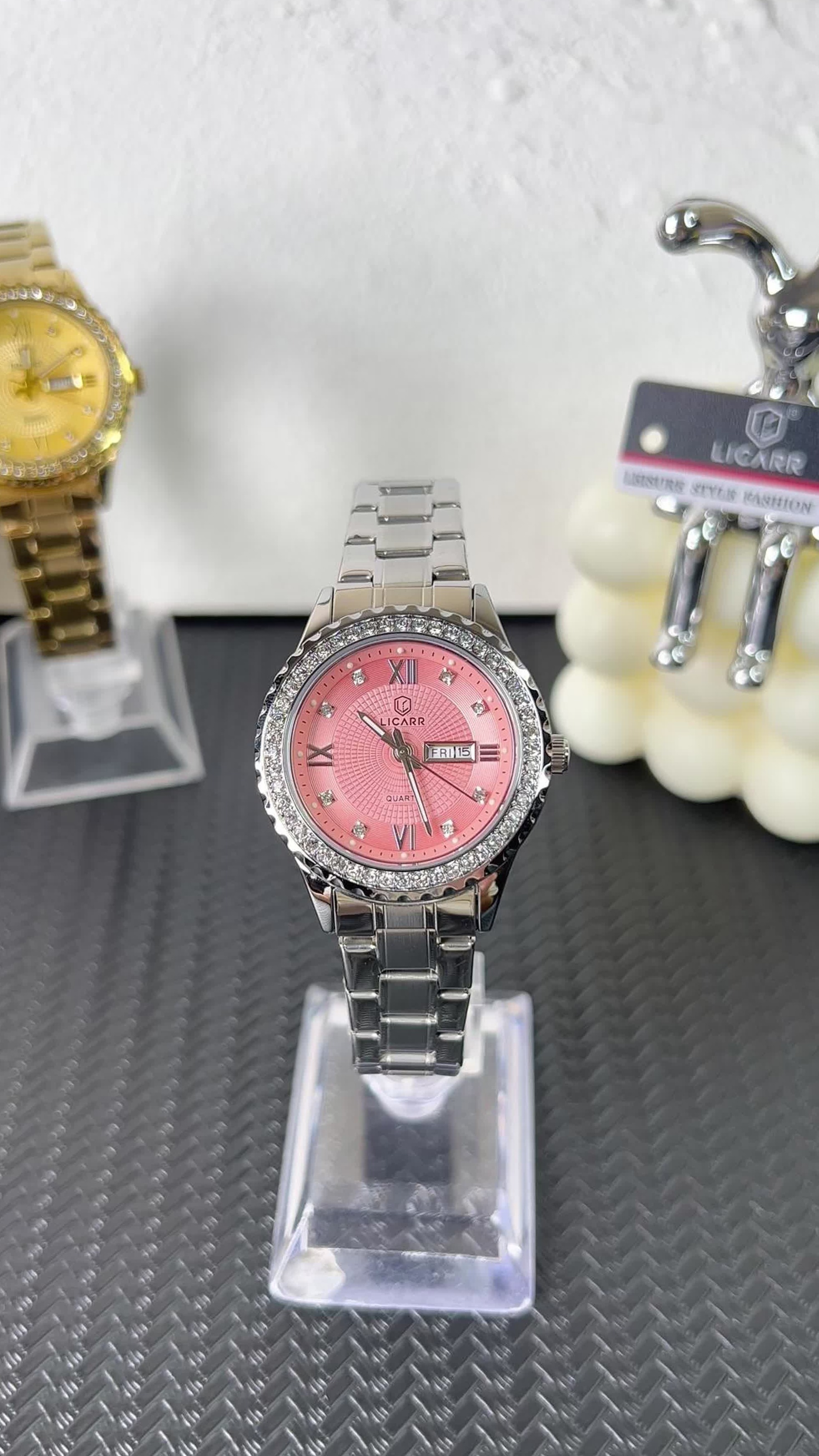 Jam tangan fesyen wanita kalis air asli, hadiah kasual dan ringkas untuk wanita#watch #watches 