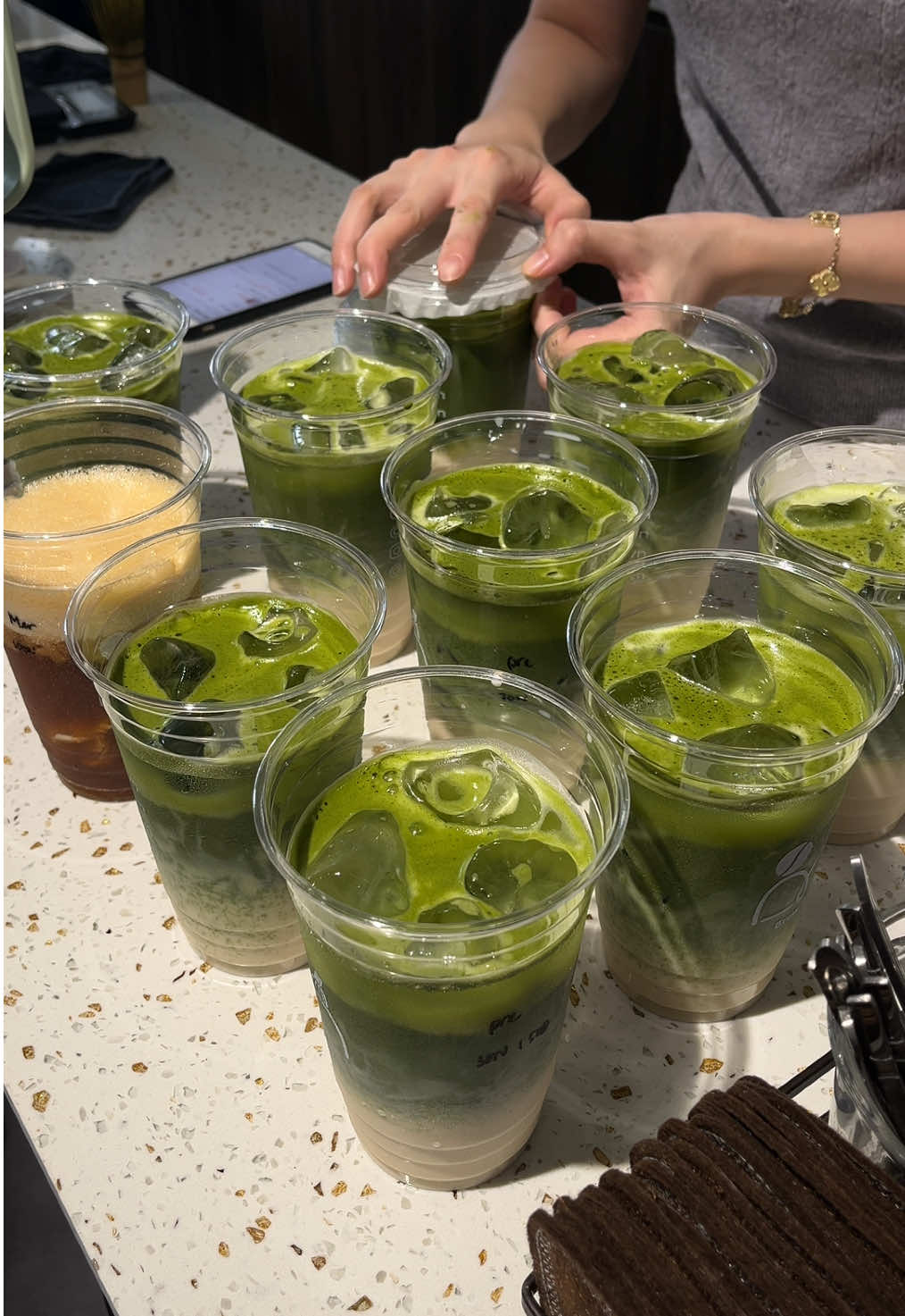 Động viên tích cực cỡ đó rồi đó nha😚 #brewlab #matcha #matchalover #xh #khoinghiep 