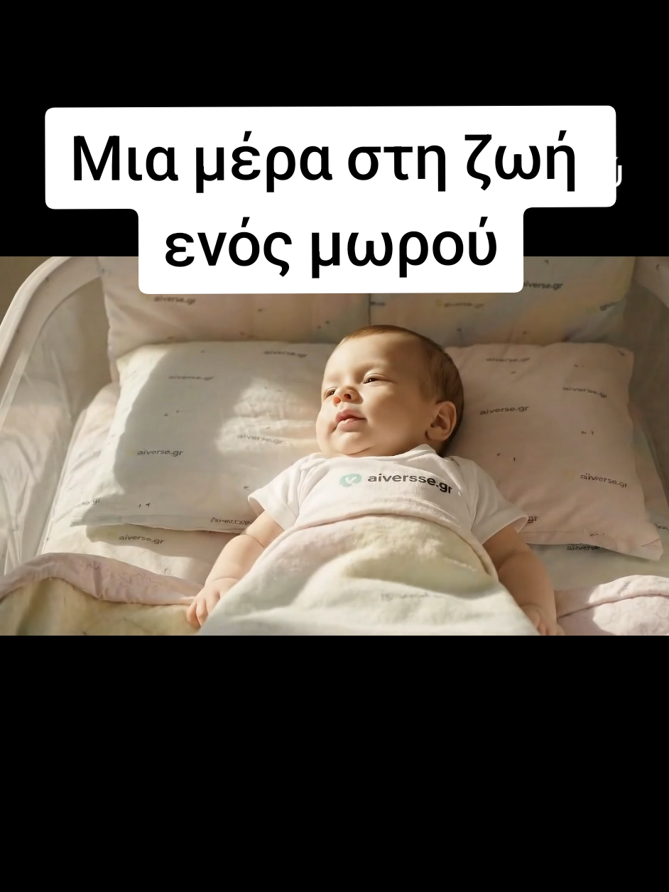 Μια μέρα στη ζωή ενός μωρού #ai #aiversegr #greece #fyp #fy #greecetiktok #tiktokgreece #foryoupagе 