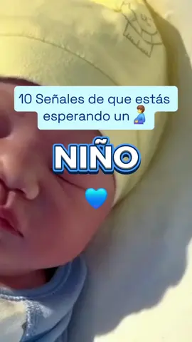 10 Señales de que estás esperando un NIÑO💙🤱 #newborn #pregnant #baby #pregnantlife #embarazo #parents #babytiktok 