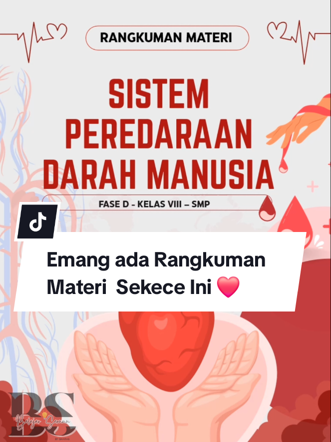 Rangkuman Materi IPA SMP - Sistem Peredaraan Darah Manusia. Rangkumannya rapih, kece dan cantik ❤️ Check Link di Bio!! #rangkumanmateri #ringkasanmateri #lkpd #modulajar #peredaraandarah 