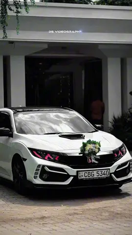 එයාගේ ලස්සන ||CIVIC||  🥺💐🩷 #CBG5340〽️ #rgblights #hondacivic #typer #civicsrilanka #civiccbg #weddingcar #civicmodified #capcut_edit 