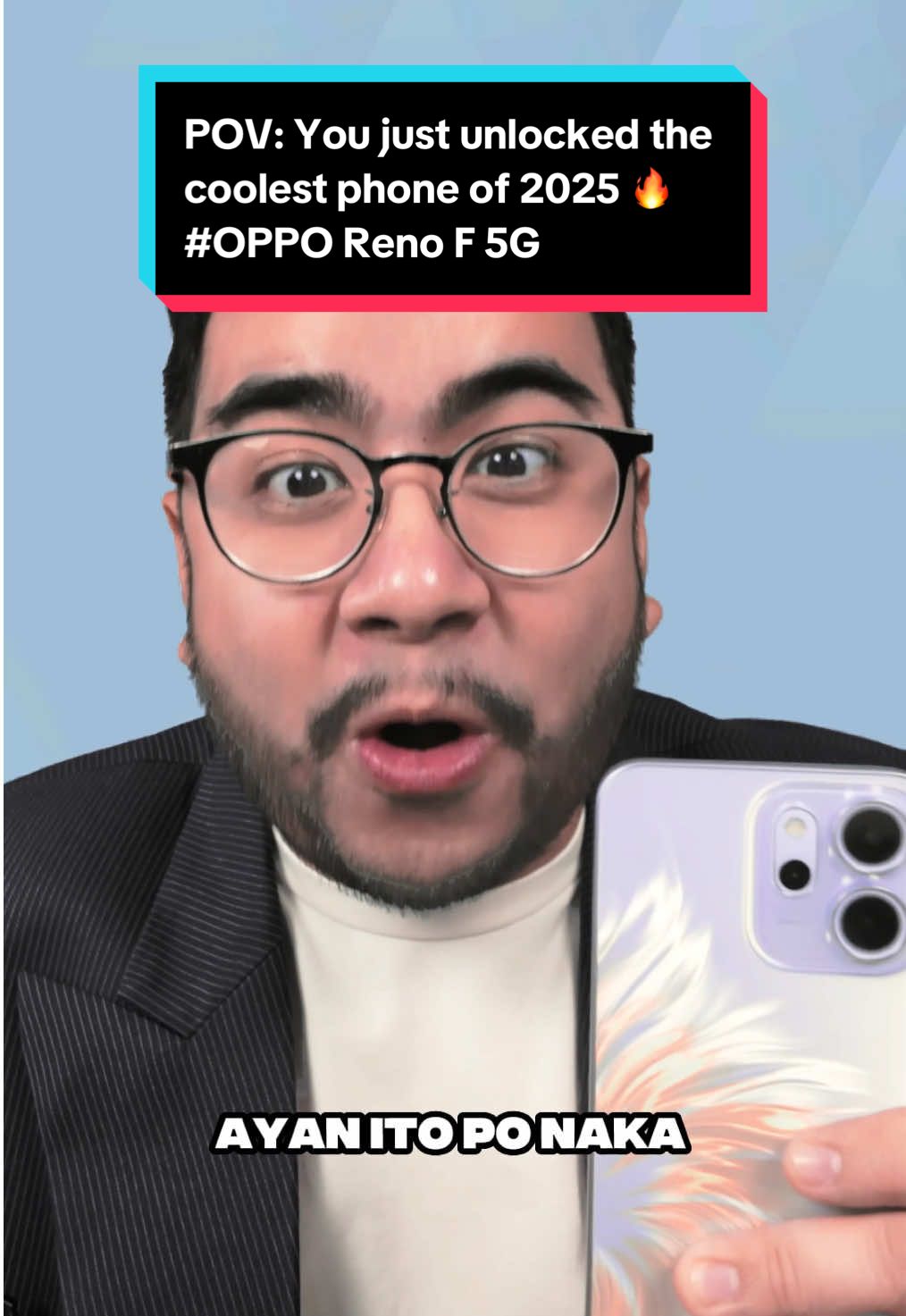 Just got my hands on the all-new OPPO Reno14 F 5G and wow The design? Sleek and premium. The camera? Next-level sharpness with. Al magic EHAHONENOAPO And the speed? 5G smooth like butter This isn't just a phone — it's a whole vibe. 100 #OPPOReno14F5G #TechTok #ShotOnOPPO #Unboxing 