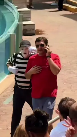 The mute comedian Tom#tomthemime #tomholland #mime #hilarious #tom #lol #fyp #funny 