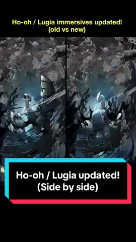 “New Art Coming Soon” era is over 😔 the ho-oh and lugia immersive cards have been updated #pokemon #pocket #tcg #hooh #lugia 