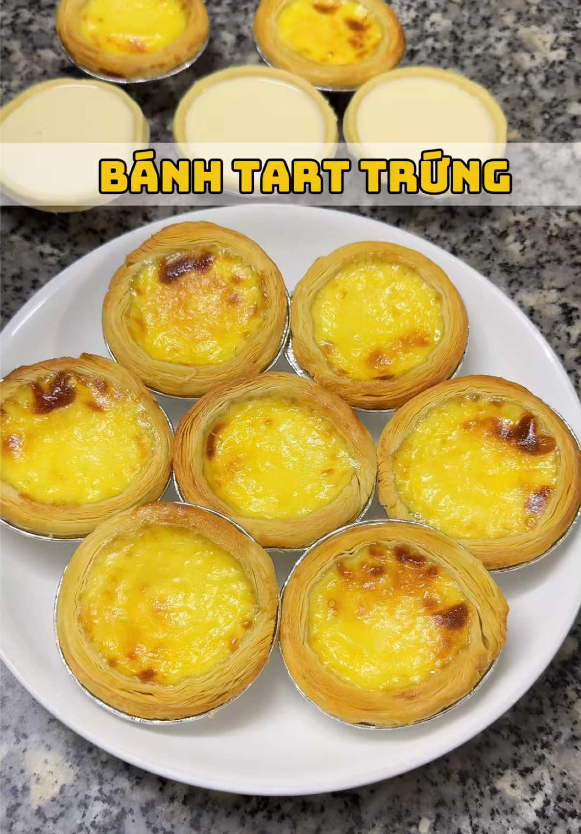 Làm bánh tart trứng dễ hơn bao giờ hết. #bepnhamai89 #banhtarttrung #tarttrung #debanhtart #banhtart #lambanh #reviewfood 