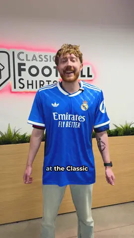 A shirt so good that we reckon even Barcelona fans might be tempted 👀 🌍 Worldwide Shipping | Link in bio 👆🛒 #fy #fyp #realmadrid #adidas #meme #skit #rival 