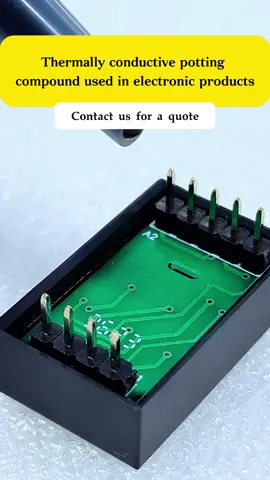 Welcome to buy #thermallyconductivepottingcompound#odm#chinafactory#thermalconductivity3w#electronicomponentsmaterials#tiktok 