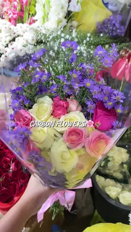 ₱70 PESOS WORTH OF FLOWERS!!!🌷🌸 #carbon #carbonflowermarket #fypage 