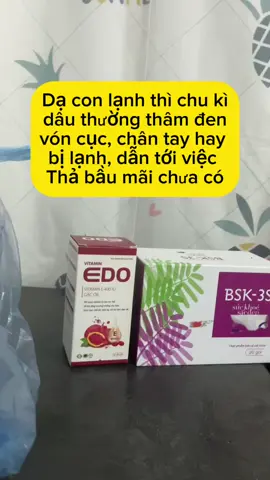 Giải pháp cho các mẹ đang bị dạ con lạnh đây #3capdoduongbuongtrung #bshongvan #sanpham #mongcon #botrung #thabau #hiemmuon 