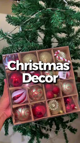 Mag bber months na. Umorder kana ng Christmas decor hanggat mura pa! 🎄🤩 #christmasballset #christmasball #christmasdecorations #christmas #xmas #xmasdecor 