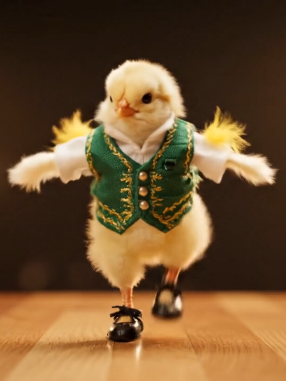 #ai #fyp #viral #littlechick #dance 